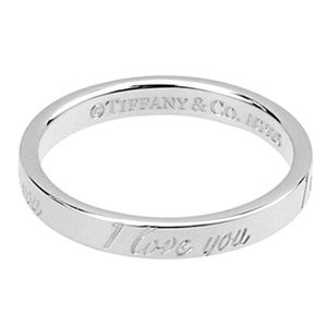 Tiffany & Co. “I Love You” Ring